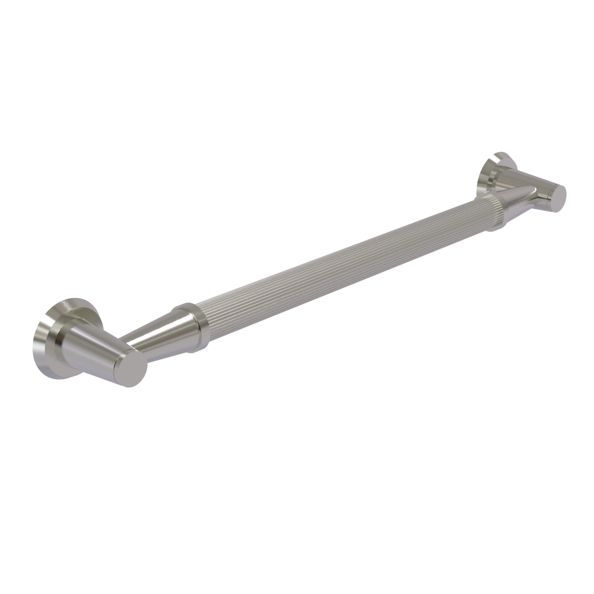 Picture of Allied Brass MD-GRR-24-SN 24 in. Reeded Grab Bar, Satin Nickel - 3.5 x 26 x 24 in.