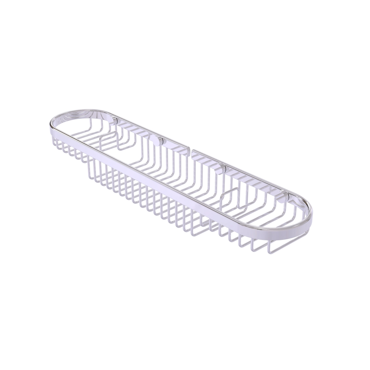 Picture of Allied Brass BSK-275LA-PC Oval Combination Shower Basket&#44; Polished Chrome