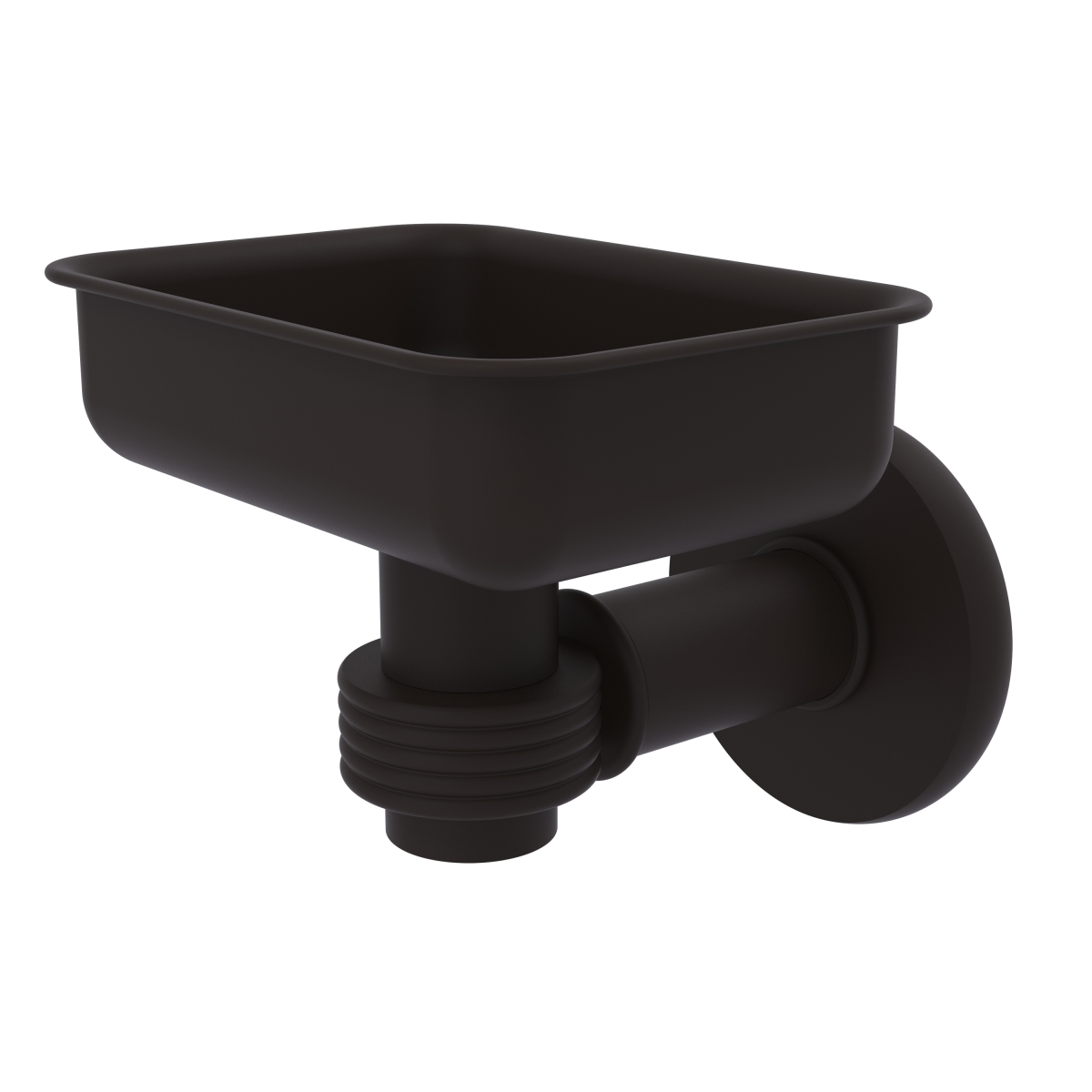 Picture of Allied Brass 2032G-ORB Continental Collection Wall Mounted Soap Dish Holder with Groovy Accents&#44; Oil Rubbed Bronze