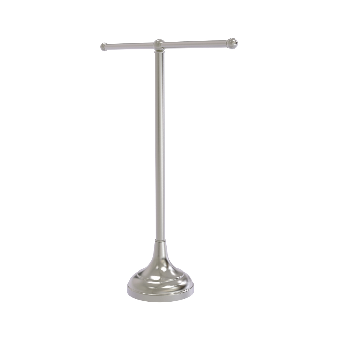Picture of Allied Brass TB-10-SN Vanity Top 2 Arm Guest Towel Holder, Satin Nickel - 20 x 5.5 x 20 in.