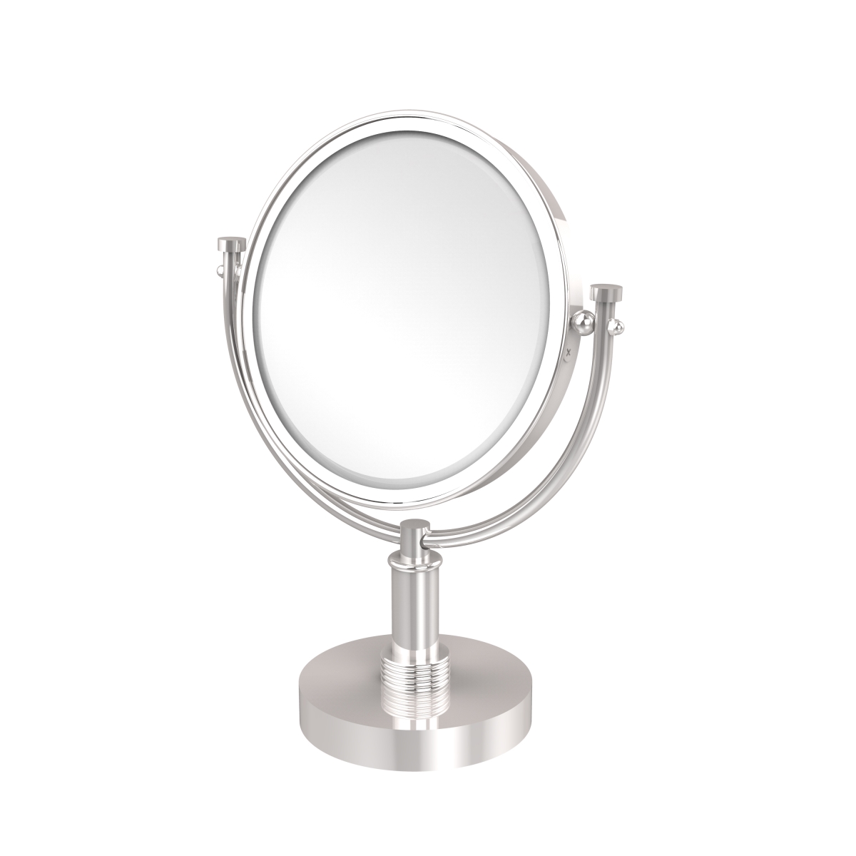 DM-4G-2X-PC 8 in. Vanity Top Make-Up Mirror 2X Magnification, Polished Chrome - 15 x 8 x 8 in -  Allied Brass, DM-4G/2X-PC