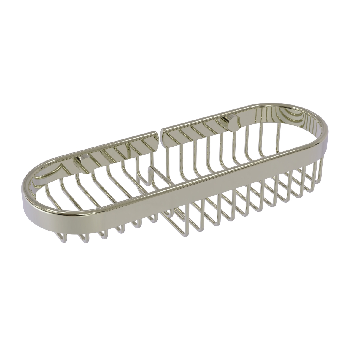 Picture of Allied Brass BSK-175LA-PNI Combination Wire Basket&#44; Polished Nickel