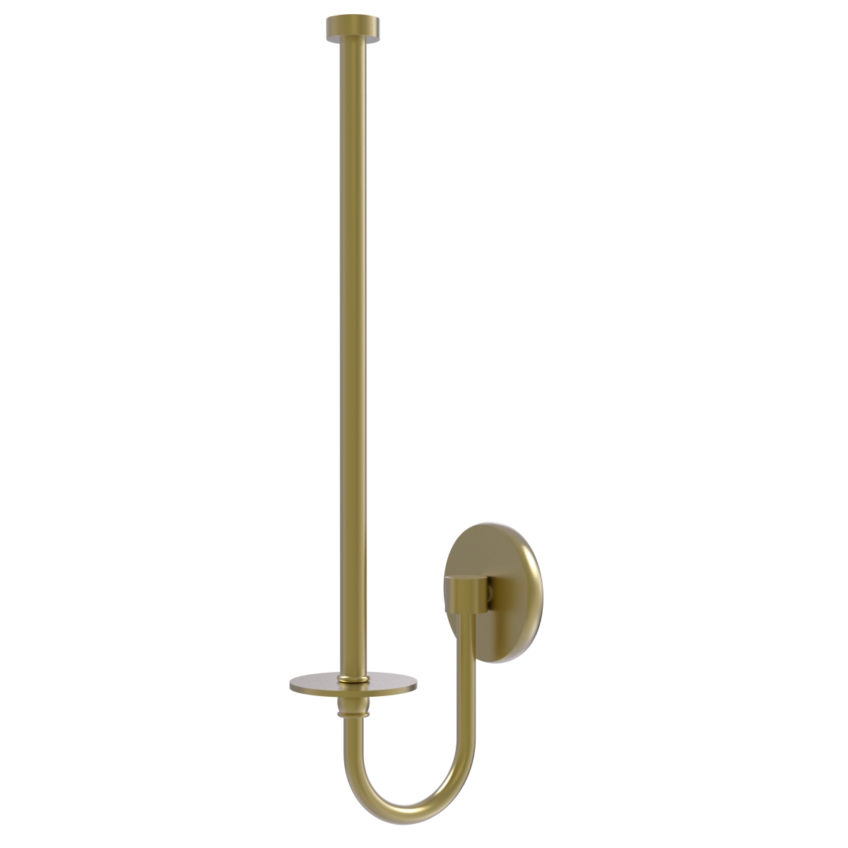 Picture of Allied Brass 1025U-SBR Skyline Collection Wall Mounted Paper Towel Holder&#44; Satin Brass