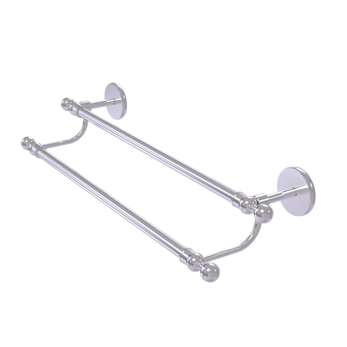 Picture of Allied Brass 1072-36-SCH 36 in. Skyline Collection Double Towel Bar, Satin Chrome