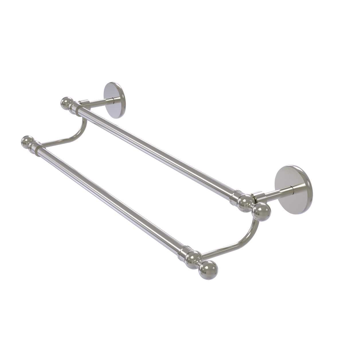 Picture of Allied Brass 1072-36-SN 36 in. Skyline Collection Double Towel Bar, Satin Nickel