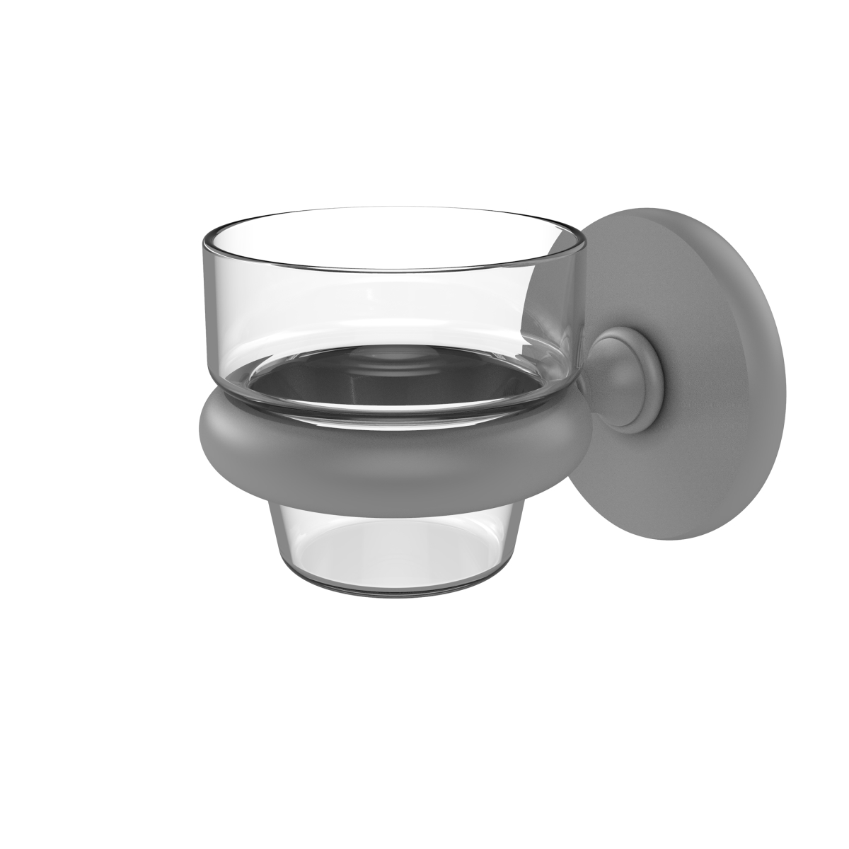 Picture of Allied Brass P1064-GYM Prestige Skyline Collection Wall Mounted Votive Candle Holder, Matte Gray
