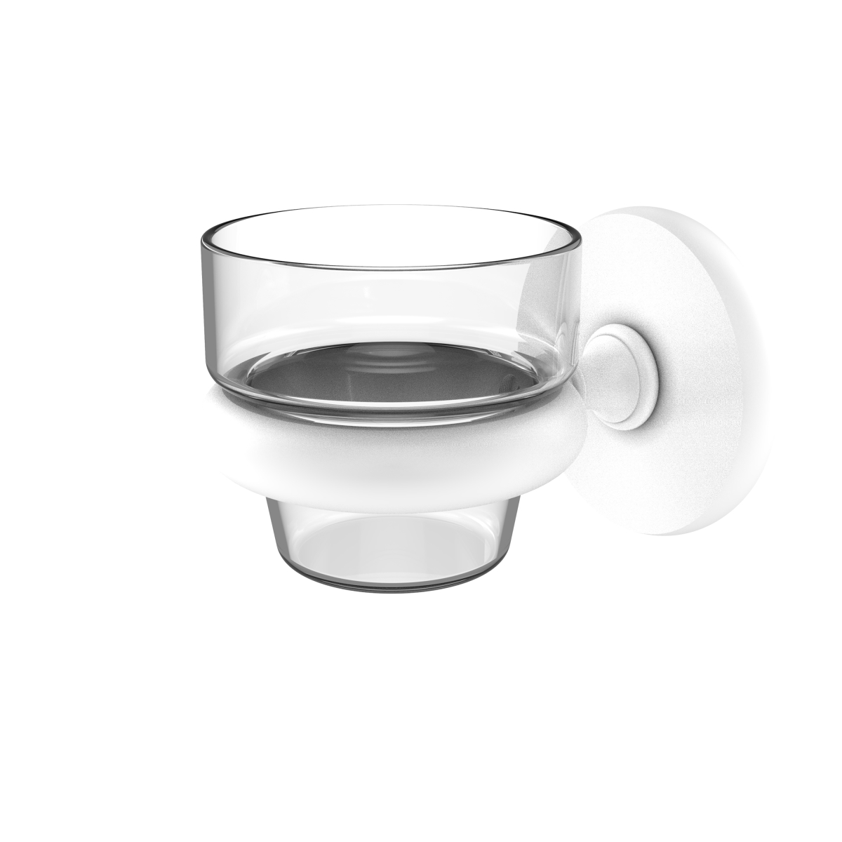 Picture of Allied Brass P1064-WHM Prestige Skyline Collection Wall Mounted Votive Candle Holder&#44; Matte White