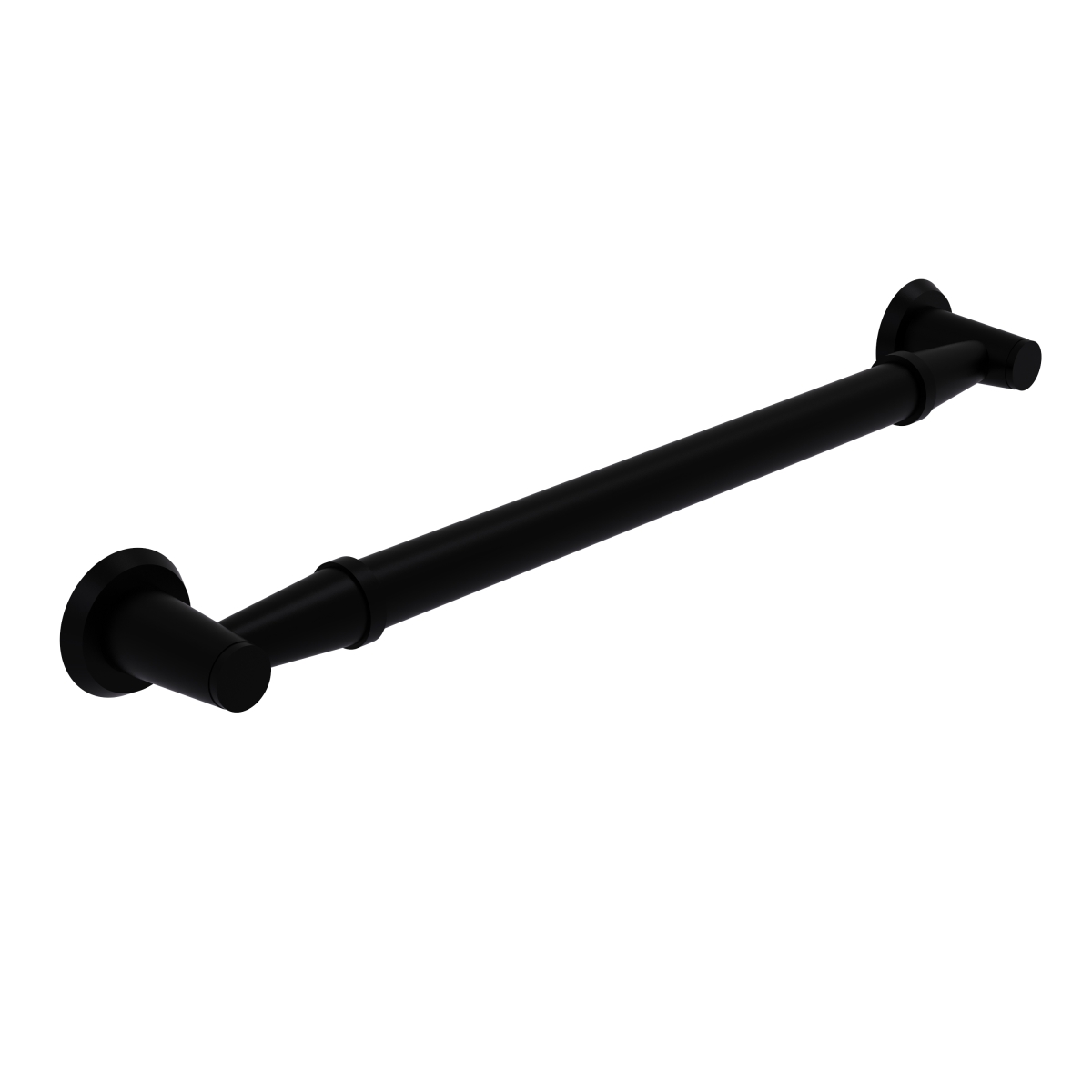 Picture of Allied Brass MD-GRS-16-BKM Universal Collection 16 in. Grab Bar Smooth, Matte Black