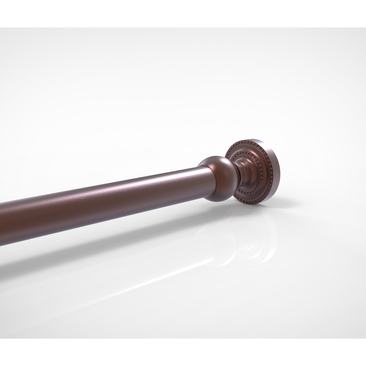 Picture of Allied Brass DT-99-CA Dottingham Collection Shower Rod Brackets, Antique Copper - 2 x 2.25 x 2.25 in.