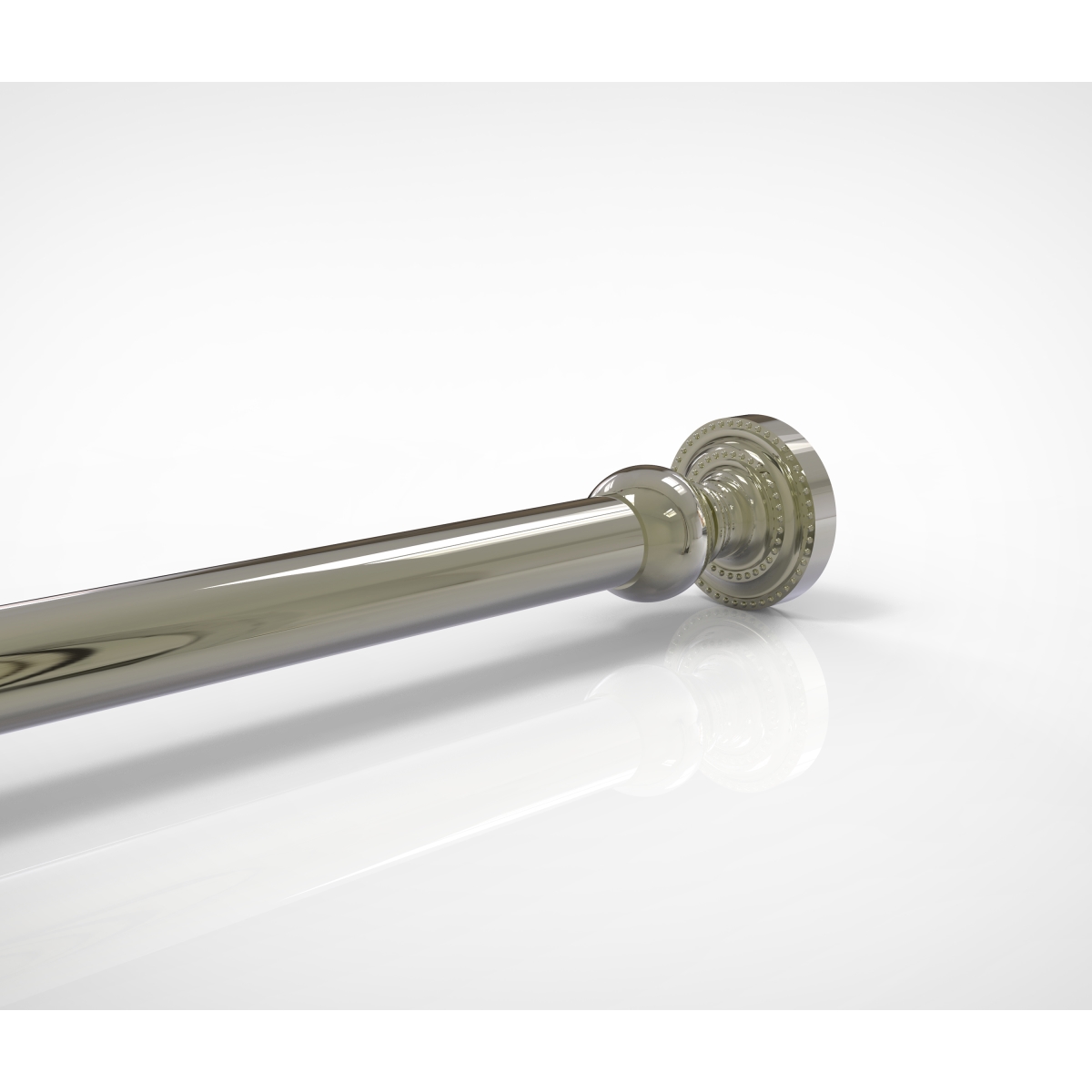 Picture of Allied Brass DT-99-PNI Dottingham Collection Shower Rod Brackets, Polished Nickel - 2 x 2.25 x 2.25 in.