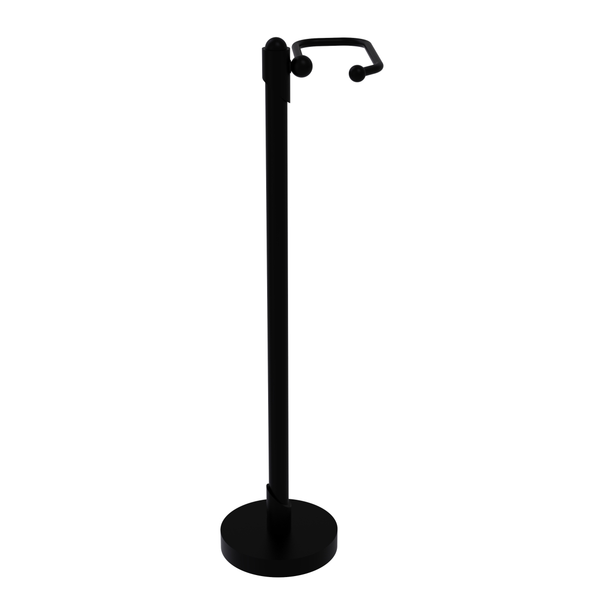 SH-27-BKM Soho Collection Free Standing Toilet Tissue Holder, Matte Black -  Allied Brass