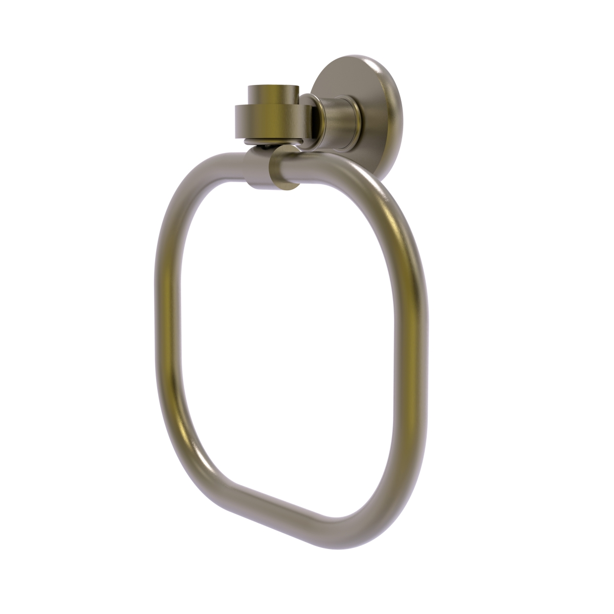 Picture of Allied Brass 2016-ABR Continental Collection Towel Ring, Antique Brass