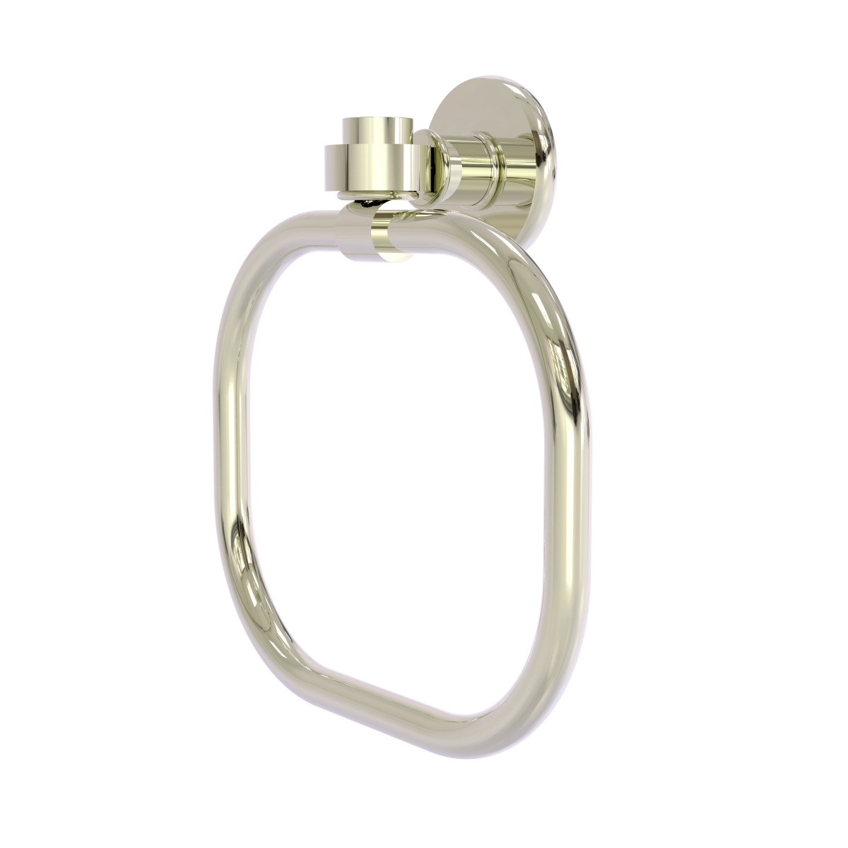Picture of Allied Brass 2016-PNI Continental Collection Towel Ring, Polished Nickel
