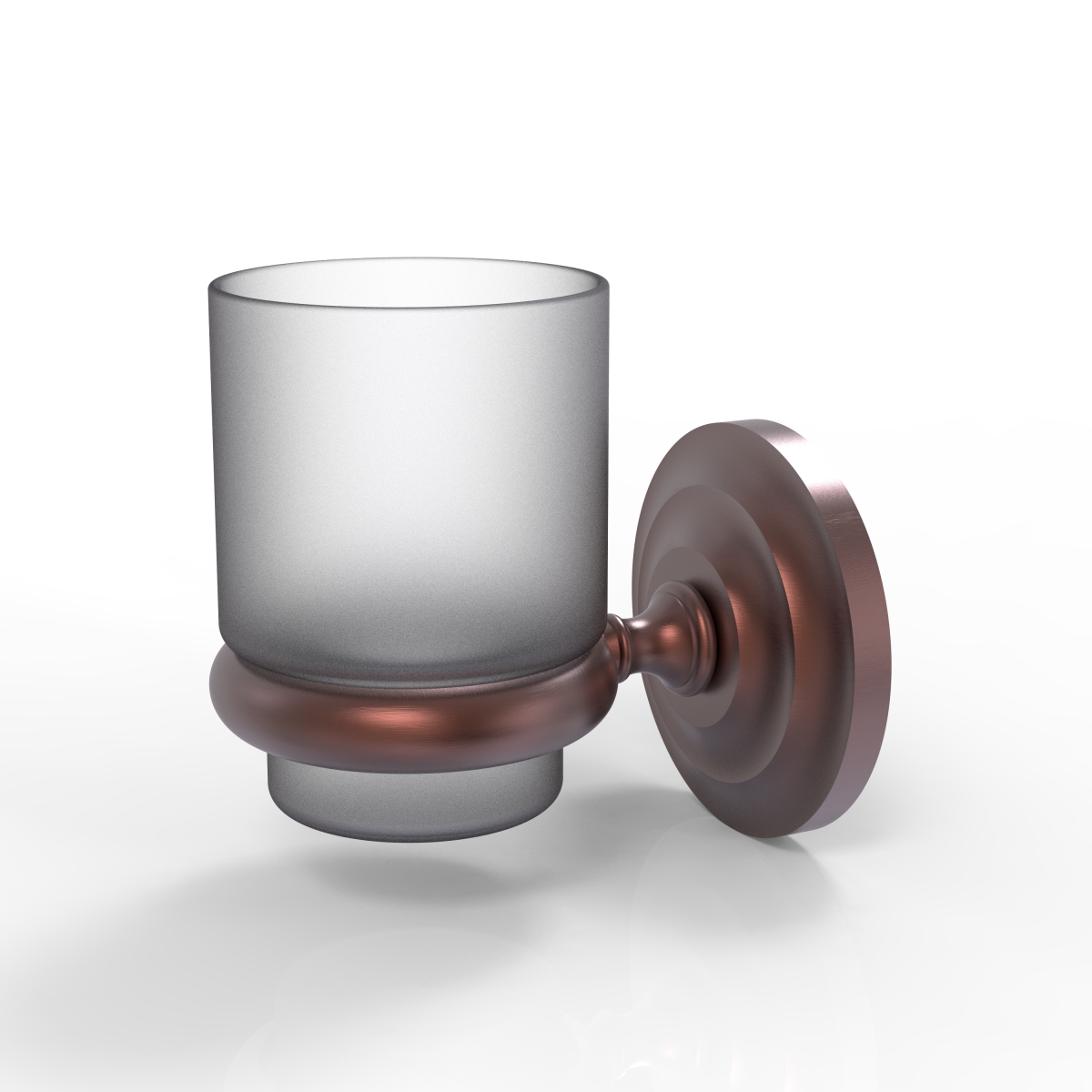 Picture of Allied Brass PQN-64-CA Prestige Que First Collection Wall Mounted Votive Candle Holder&#44; Antique Copper