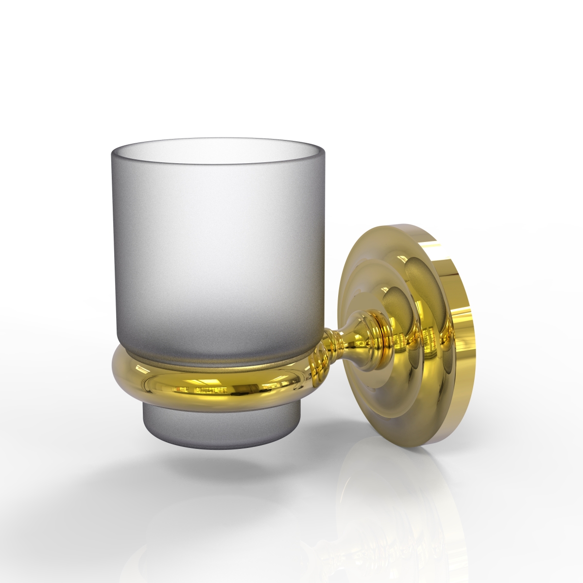 Picture of Allied Brass PQN-64-PB Prestige Que First Collection Wall Mounted Votive Candle Holder&#44; Polished Brass