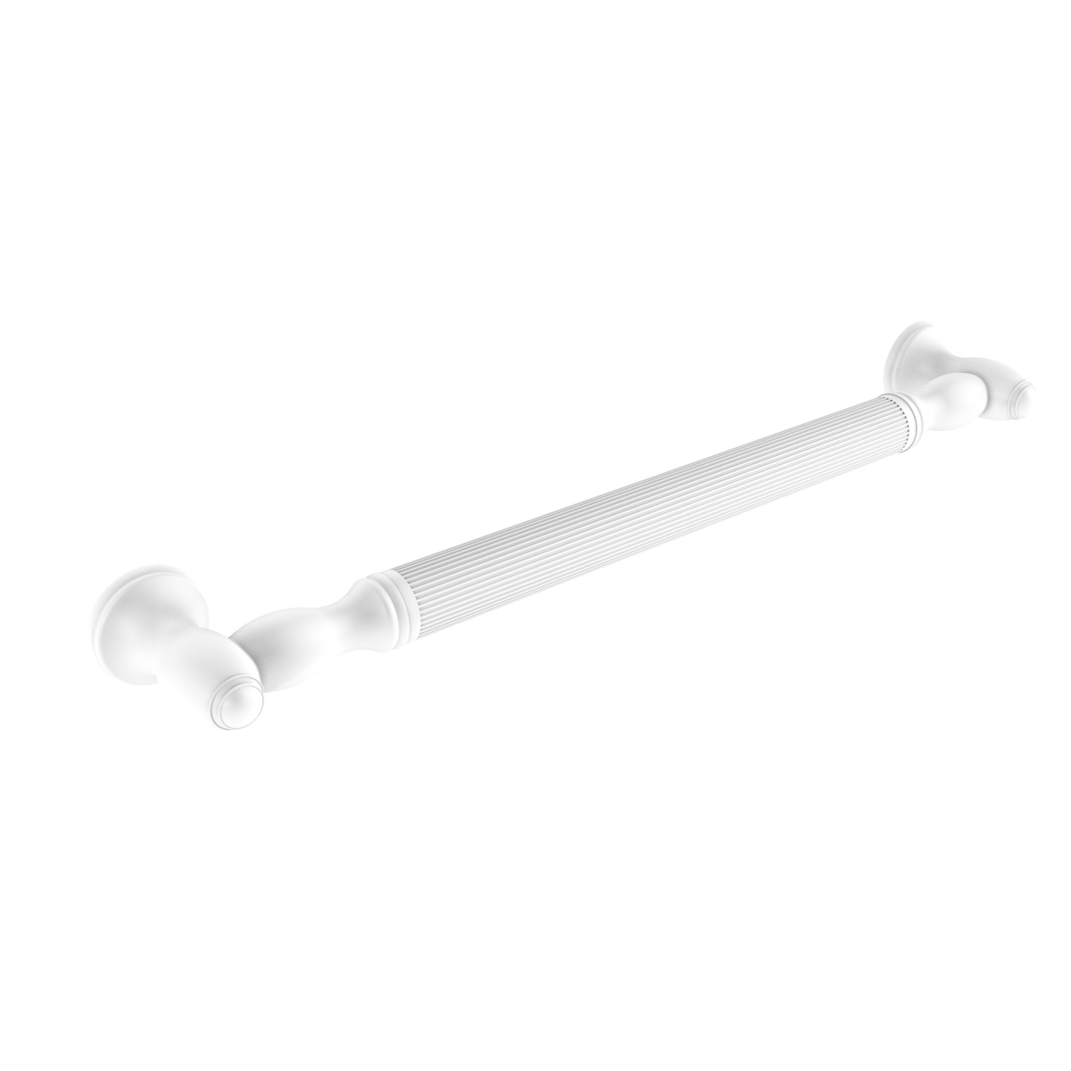 Picture of Allied Brass TD-GRR-36-WHM 36 in. Reeded Grab Bar, Matte White - 3.5 x 38 x 36 in.