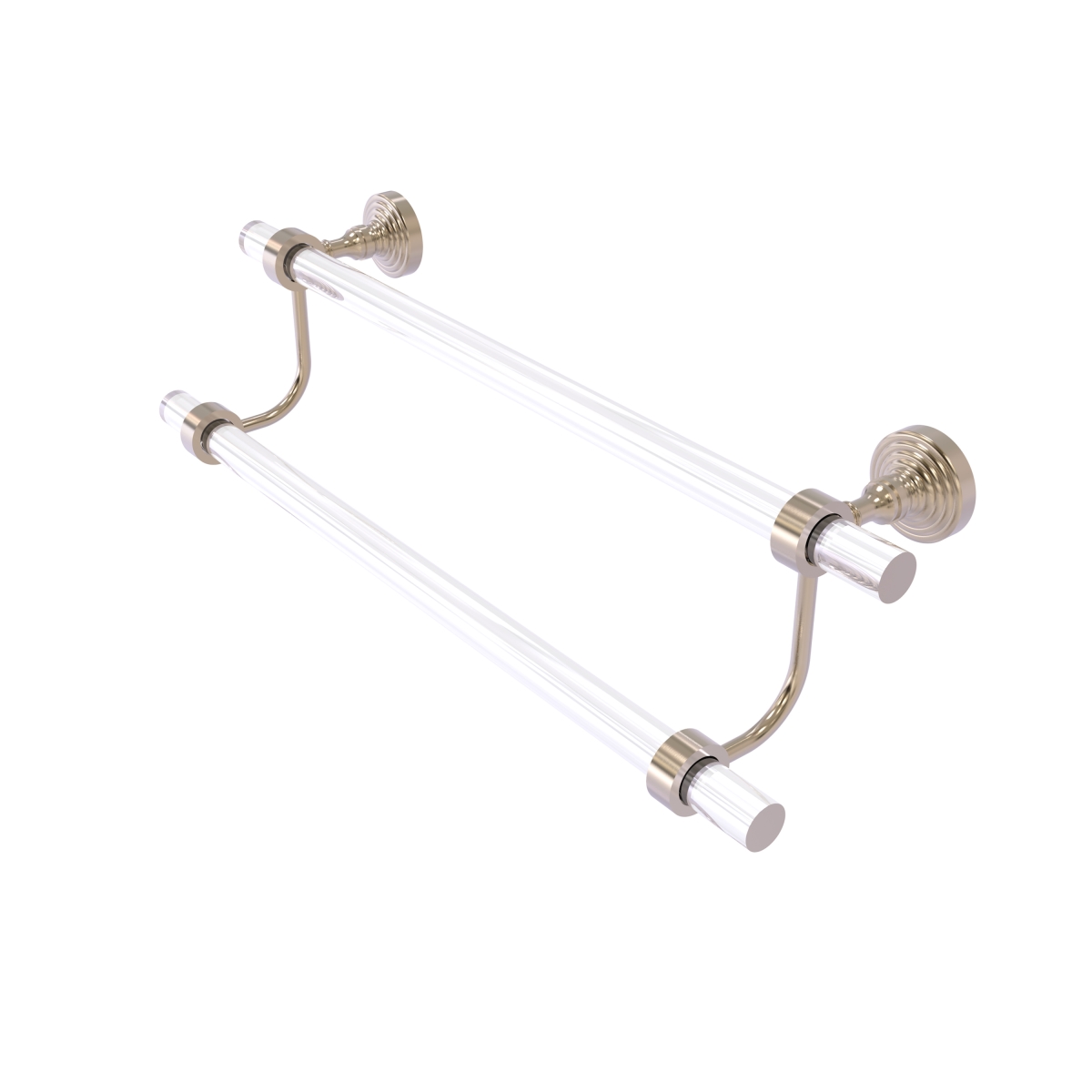 Picture of Allied Brass PG-72-18-PEW 18 in. Pacific Grove Collection Double Towel Bar, Antique Pewter