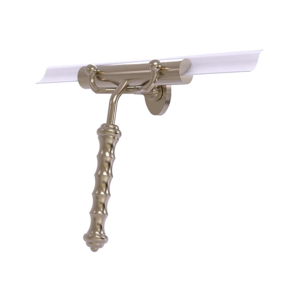 Picture of Allied Brass SQ-10-PEW Shower Squeegee with Wavy Handle&#44; Antique Pewter