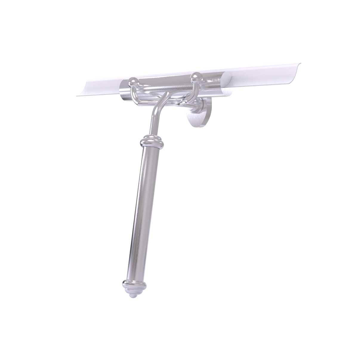 Picture of Allied Brass SQ-20-SCH Shower Squeegee with Smooth Handle&#44; Satin Chrome