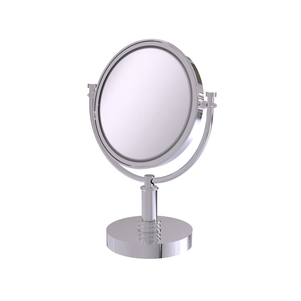 Picture of Allied Brass DM-4D-5X-PC 8 in. Vanity Top Make-Up Mirror 5X Magnification, Polished Chrome - 15 x 8 x 8 in.