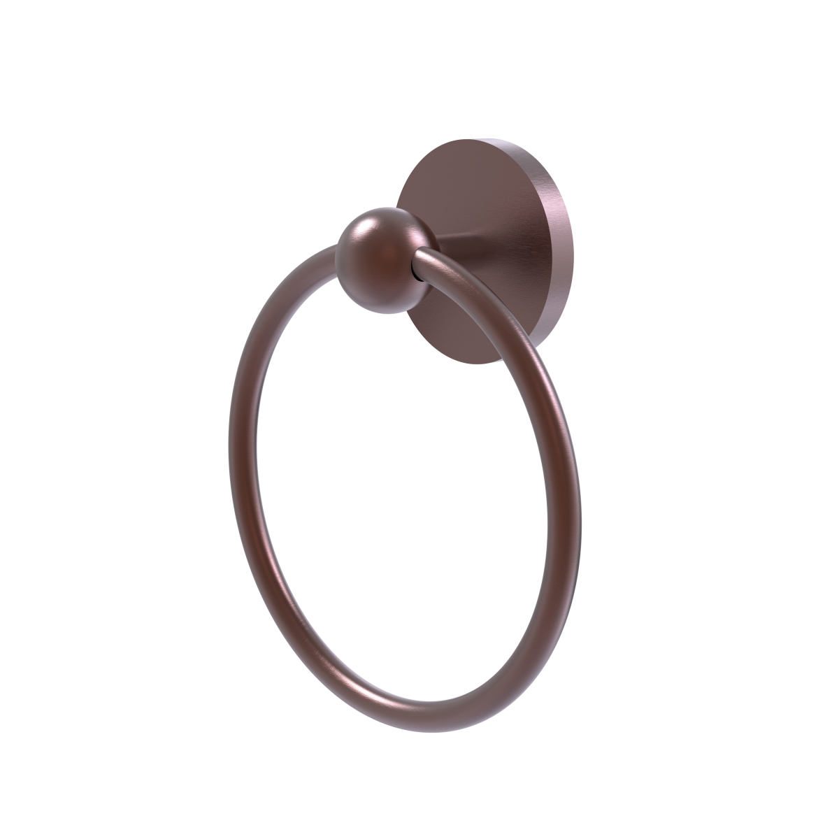 Picture of Allied Brass 1016-CA Skyline Collection Towel Ring, Antique Copper
