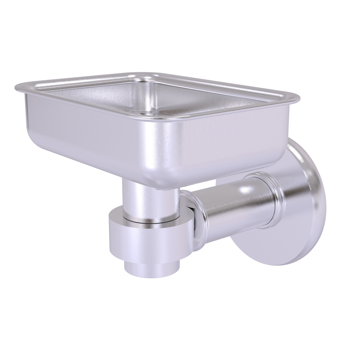 Picture of Allied Brass 2032-SCH Continental Collection Wall Mounted Soap Dish Holder, Satin Chrome