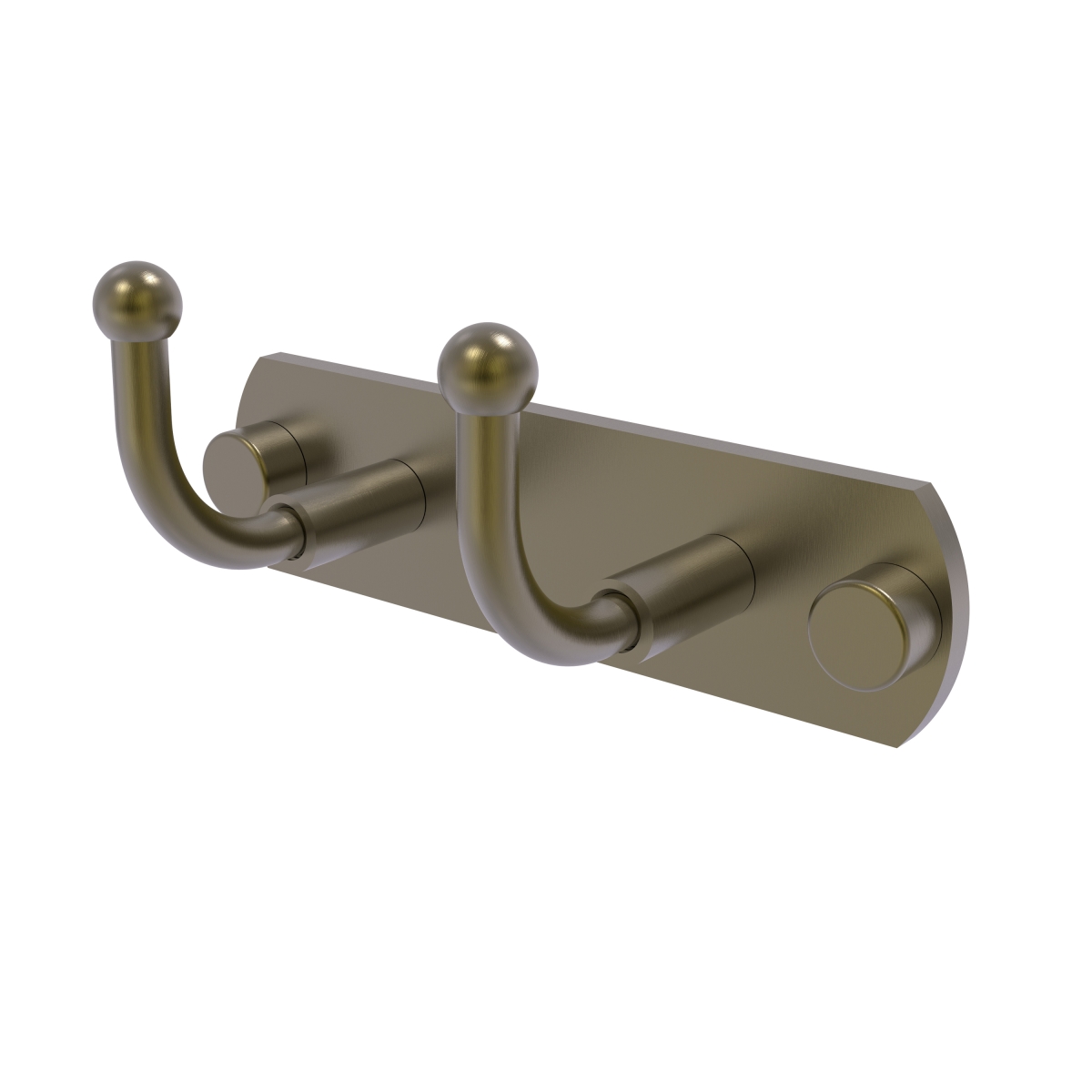 Picture of Allied Brass 1020-2-ABR Skyline Collection 2 Position Multi Hook, Antique Brass
