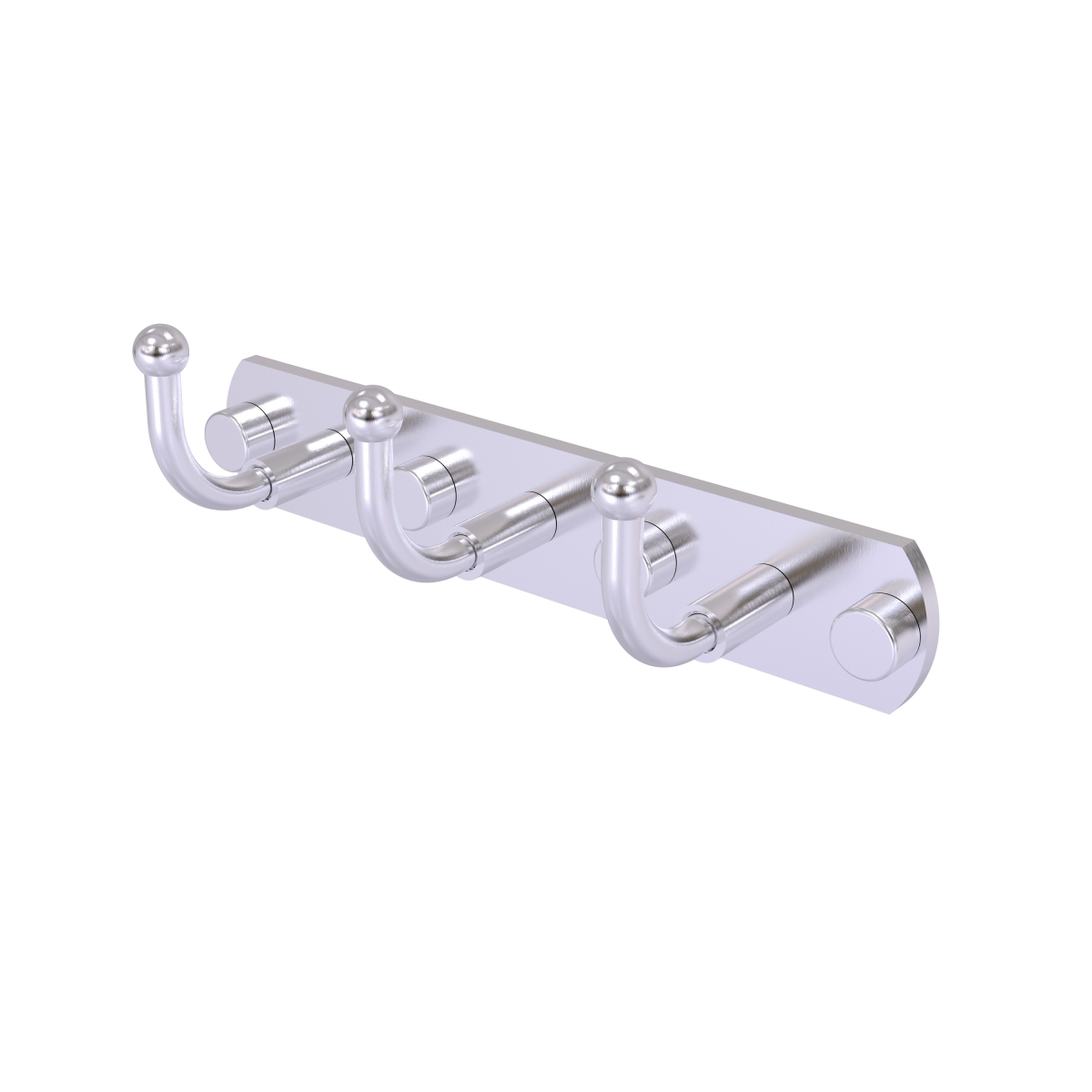 Picture of Allied Brass 1020-3-SCH Skyline Collection 3 Position Multi Hook, Satin Chrome