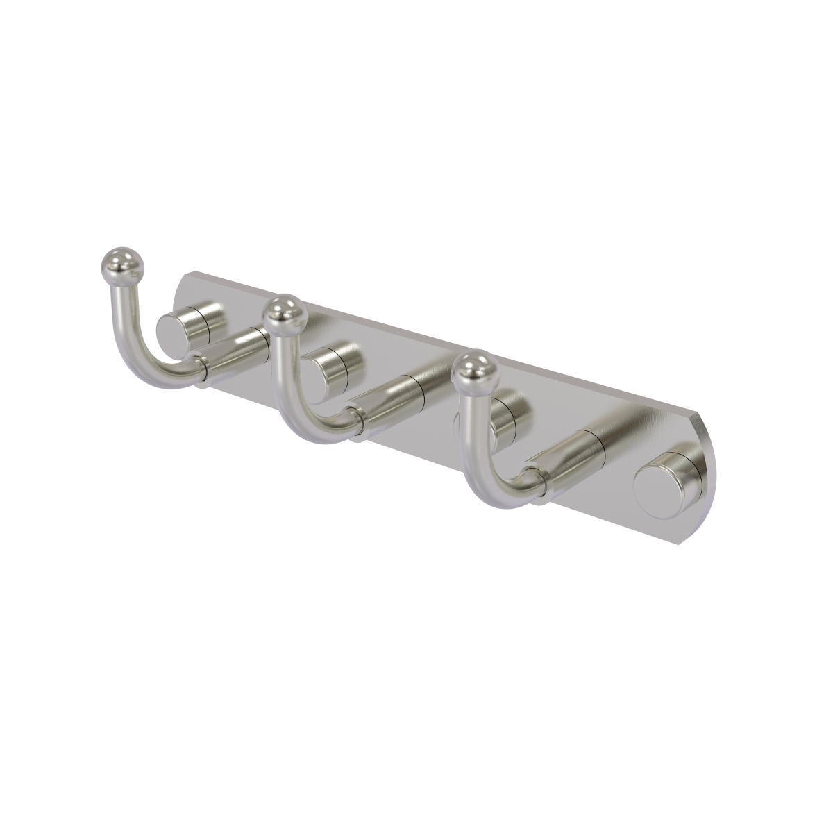 Picture of Allied Brass 1020-3-SN Skyline Collection 3 Position Multi Hook, Satin Nickel