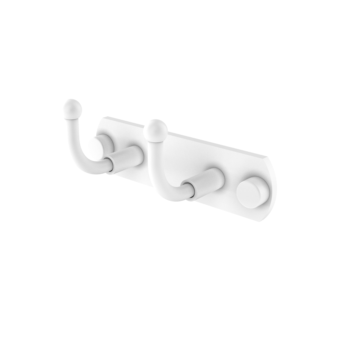 Picture of Allied Brass 1020-2-WHM Skyline Collection 2 Position Multi Hook, Matte White