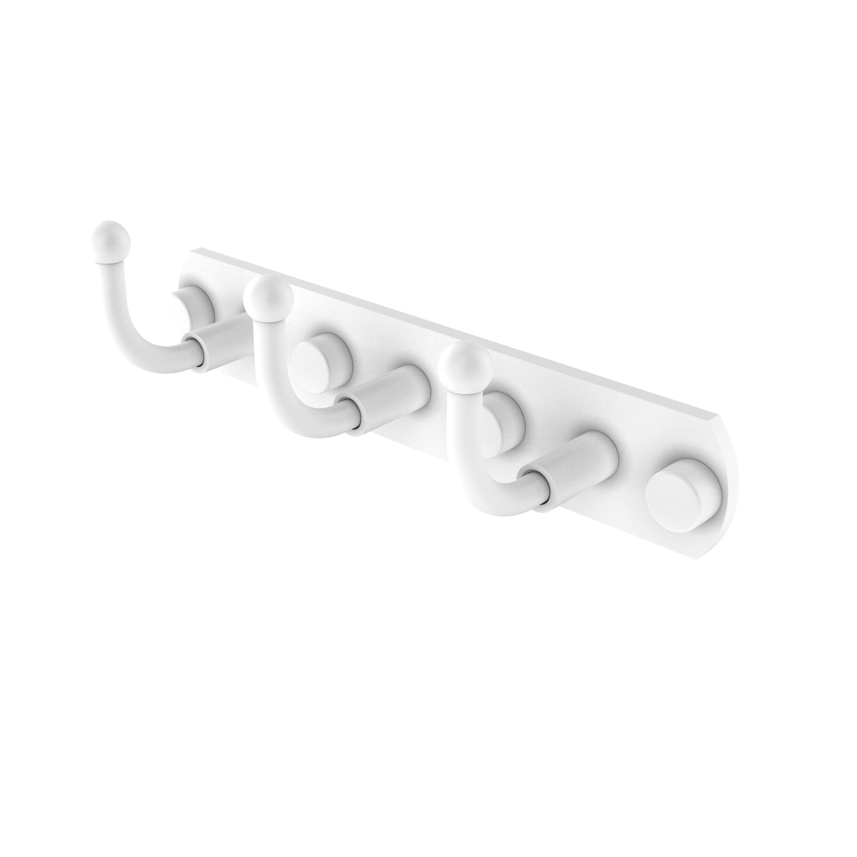 Picture of Allied Brass 1020-3-WHM Skyline Collection 3 Position Multi Hook, Matte White
