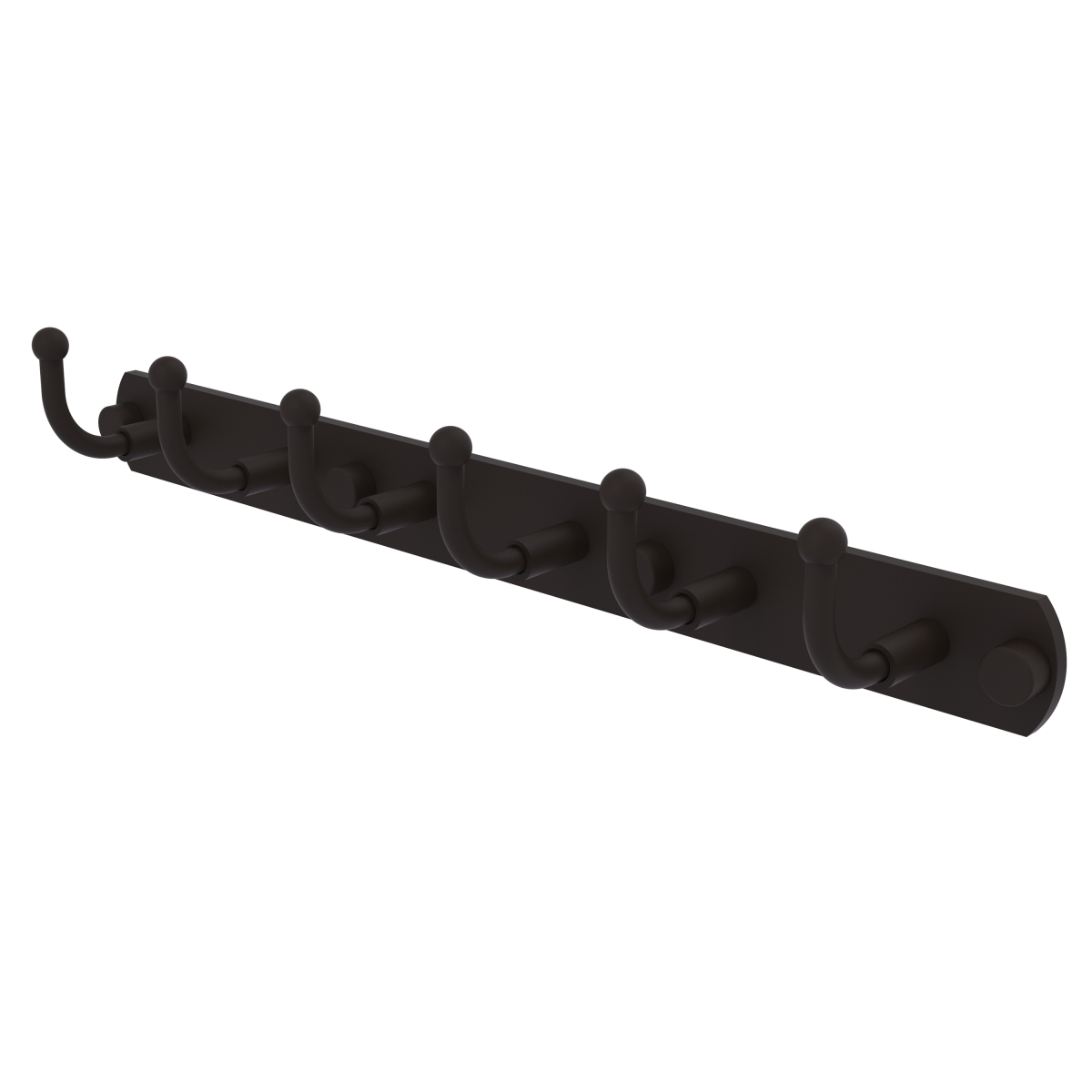 Picture of Allied Brass 1020-6-ORB Skyline Collection 6 Position Tie & Belt Rack, Oil Rubbed Bronze