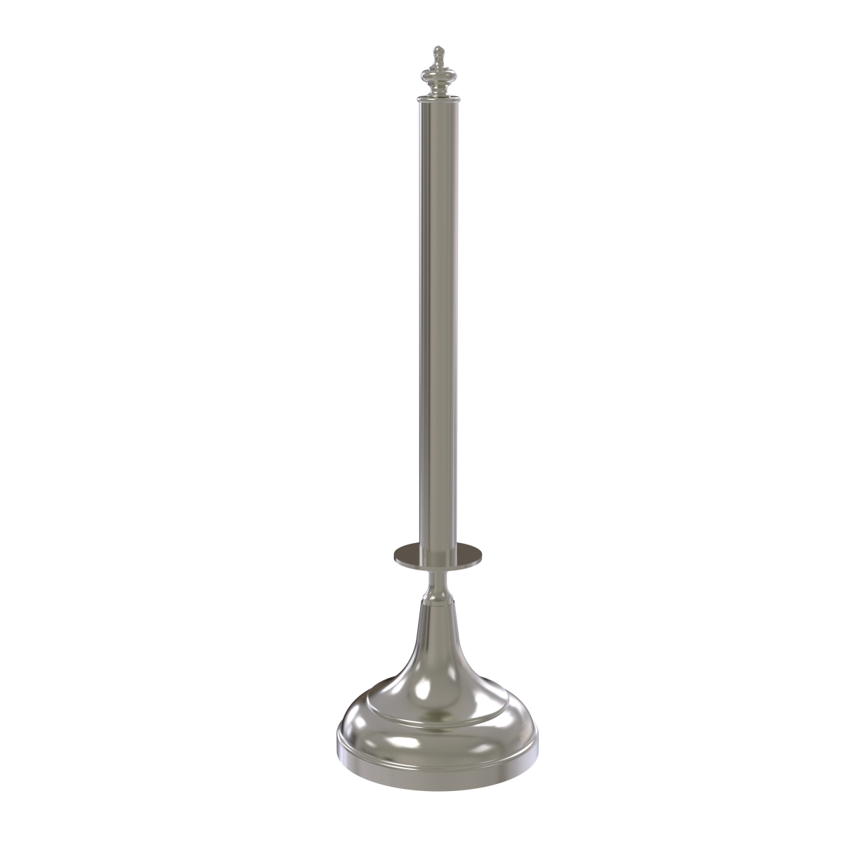 Picture of Allied Brass 1052-SN Traditional Counter Top Kitchen Paper Towel Holder&#44; Satin Nickel