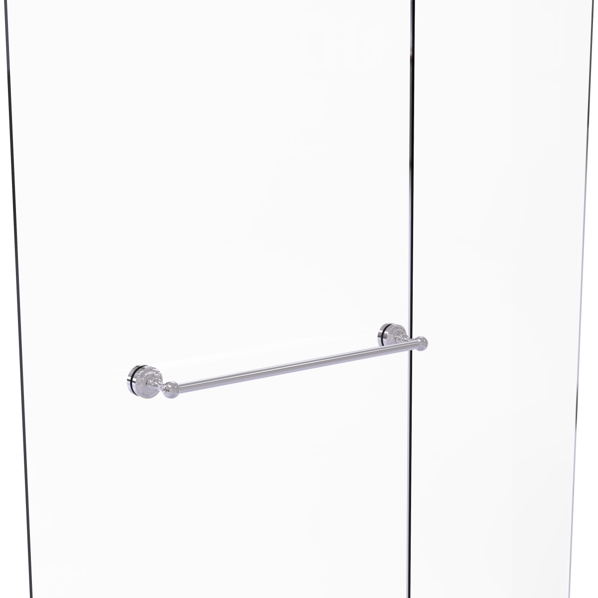 Picture of Allied Brass DT-41-SM-18-PC 18 in. Dottingham Collection Shower Door Towel Bar, Polished Chrome