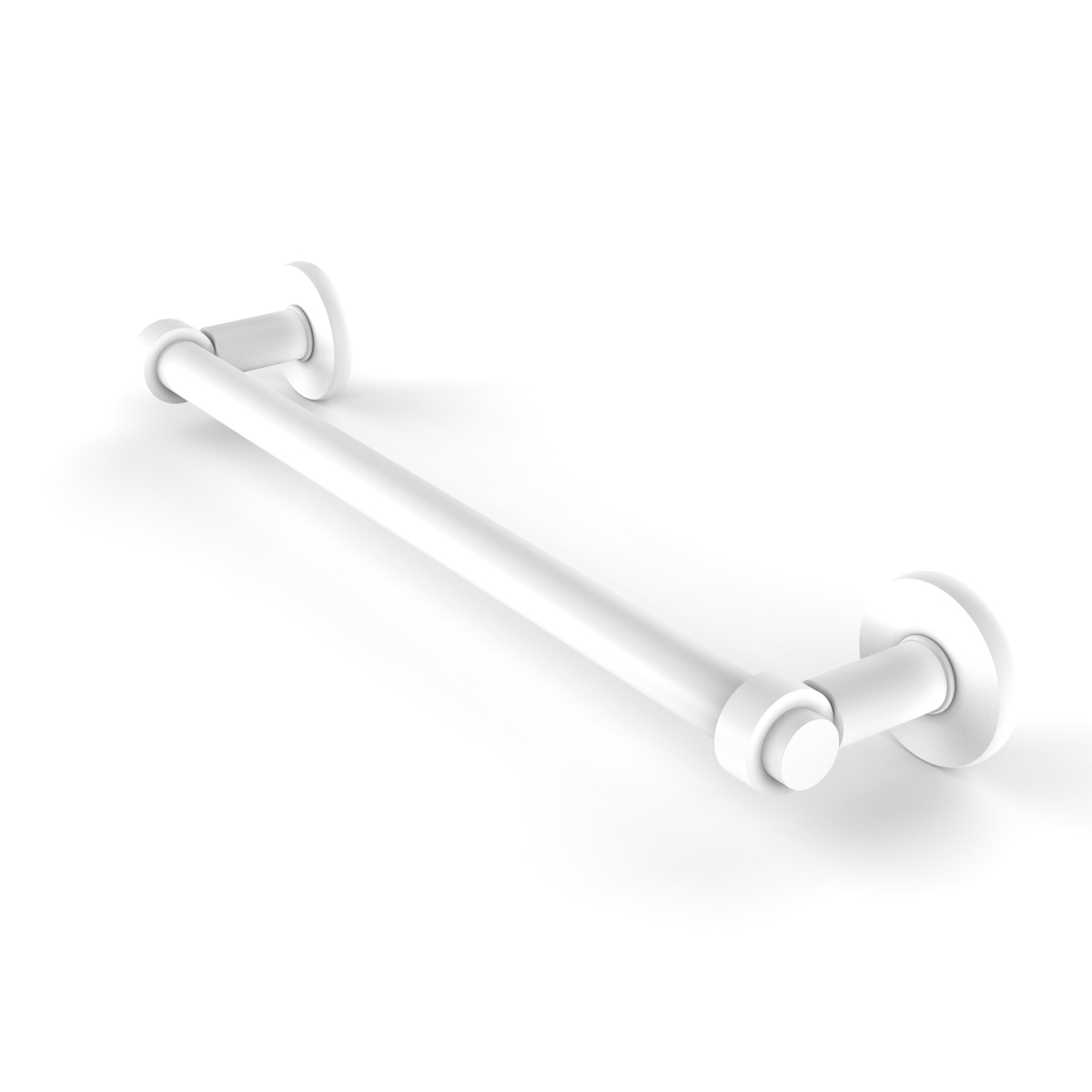 Picture of Allied Brass 2051-18-WHM 18 in. Continental Collection Towel Bar, Matte White