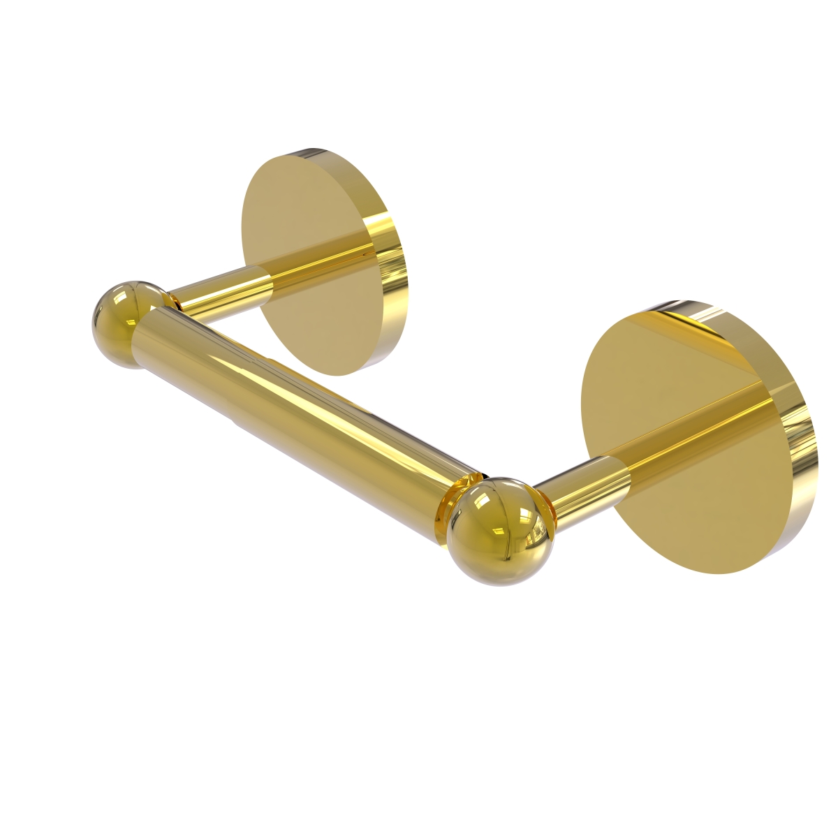Picture of Allied Brass 1024-UNL Skyline Collection Two Post Toilet Tissue Holder&#44; Unlacquered Brass