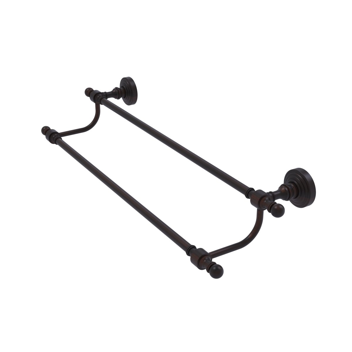 Picture of Allied Brass RW-72-30-VB 30 in. Retro Wave Collection Double Towel Bar, Venetian Bronze