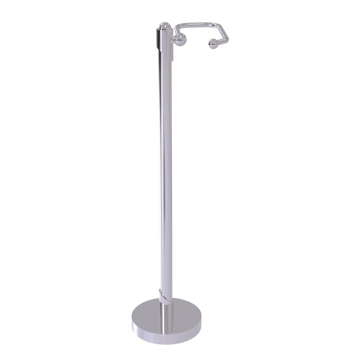 SH-27-PC Soho Collection Free Standing Toilet Tissue Holder, Polished Chrome -  Allied Brass