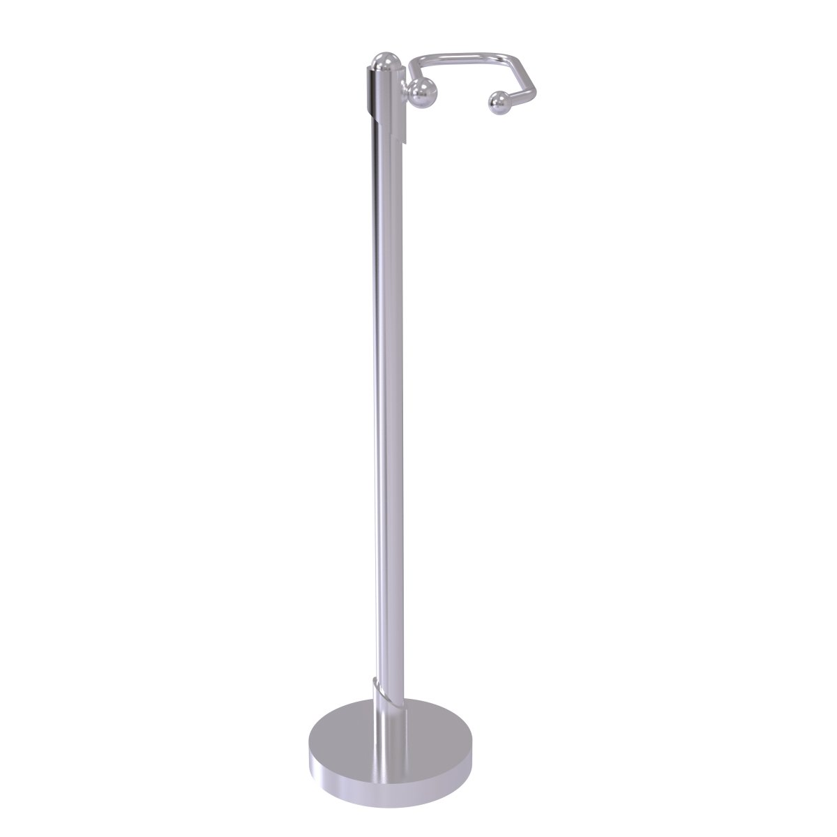 SH-27-SCH Soho Collection Free Standing Toilet Tissue Holder, Satin Chrome -  Allied Brass