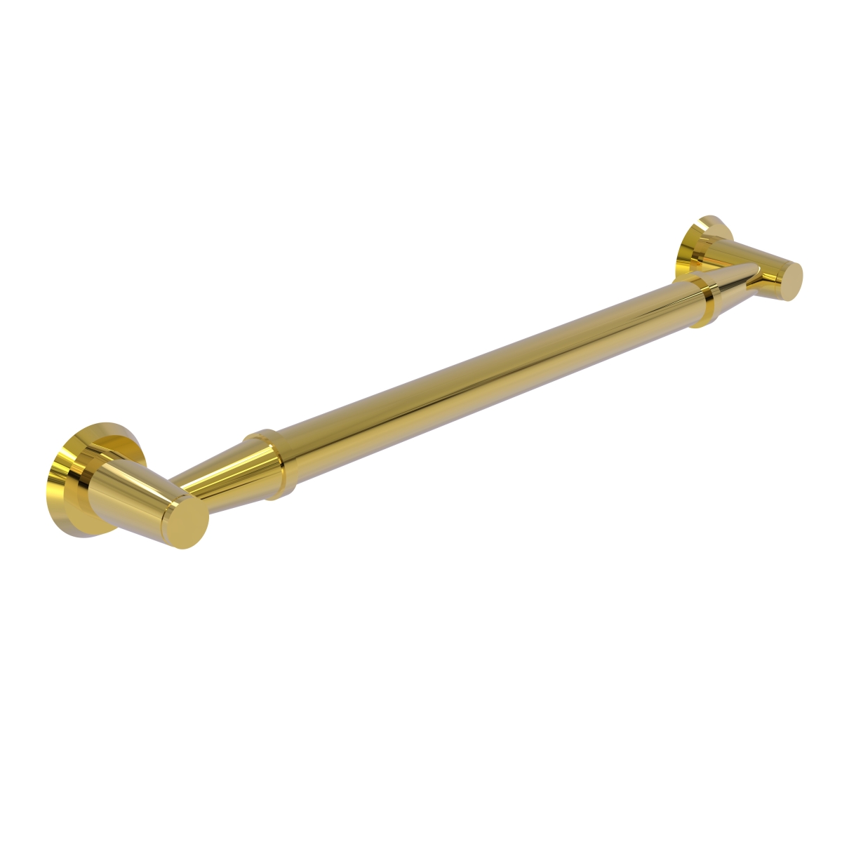 Picture of Allied Brass MD-GRS-16-PB 16 in. Grab Bar Smooth, Polished Brass - 3.5 x 18 x 16 in.
