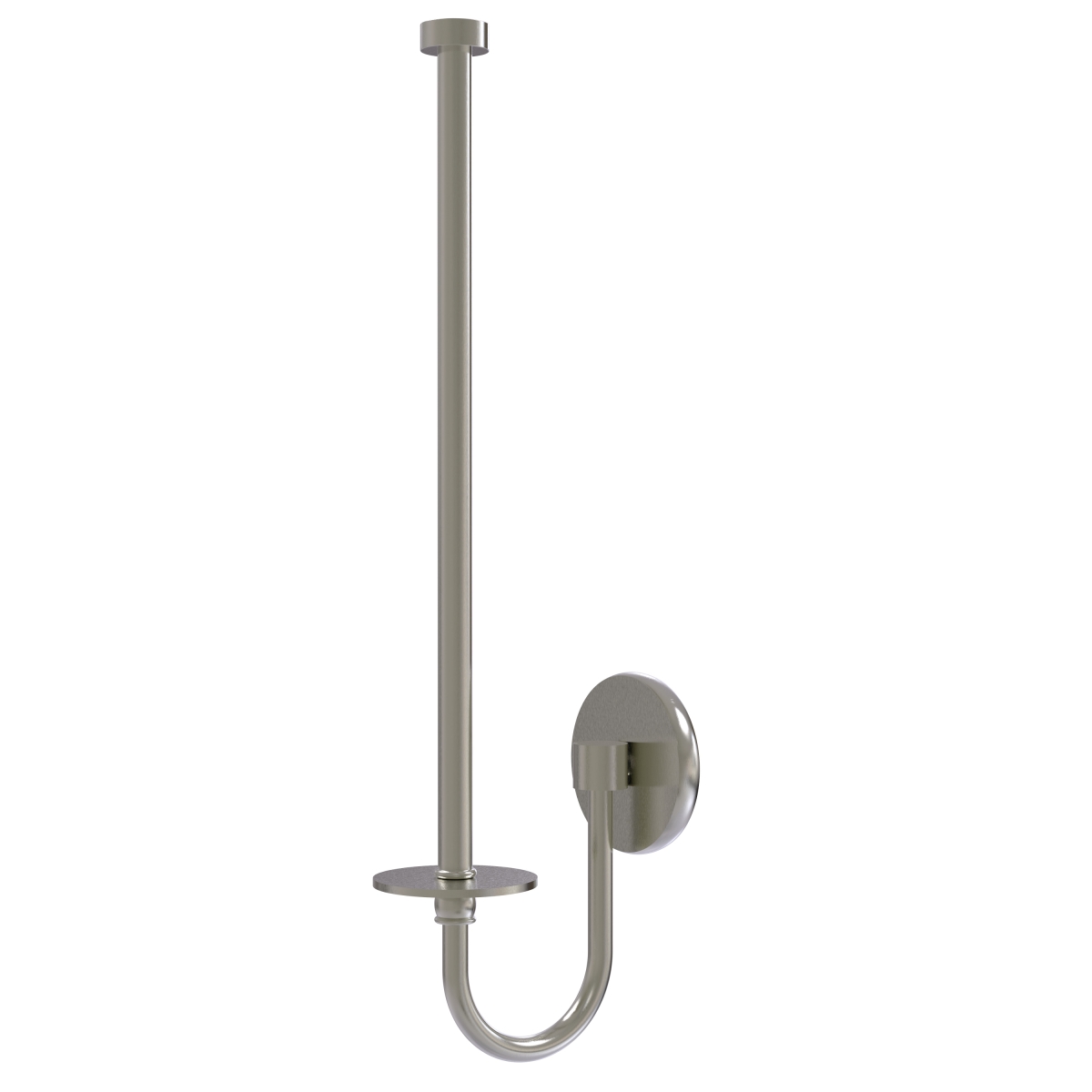 Picture of Allied Brass 1025U-SN Skyline Collection Wall Mounted Paper Towel Holder&#44; Satin Nickel - 15 x 2.75 x 2.75 in.