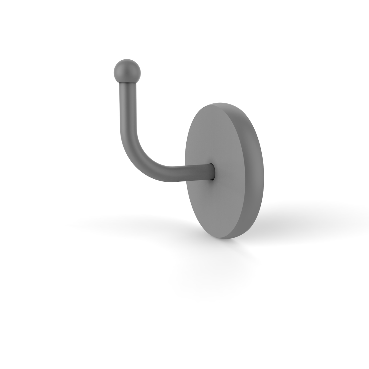 Picture of Allied Brass 1020-GYM Skyline Collection Robe Hook, Matte Gray