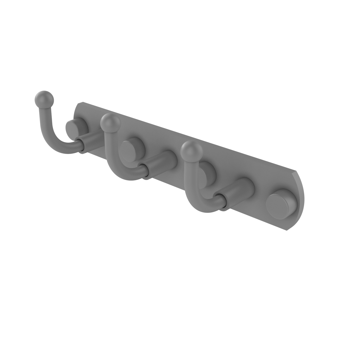 Picture of Allied Brass 1020-3-GYM Skyline Collection 3 Position Multi Hook, Matte Gray