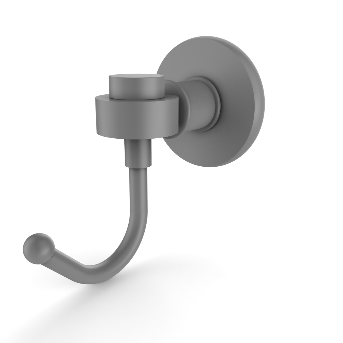 Picture of Allied Brass 2020-GYM Continental Collection Robe Hook, Matte Gray
