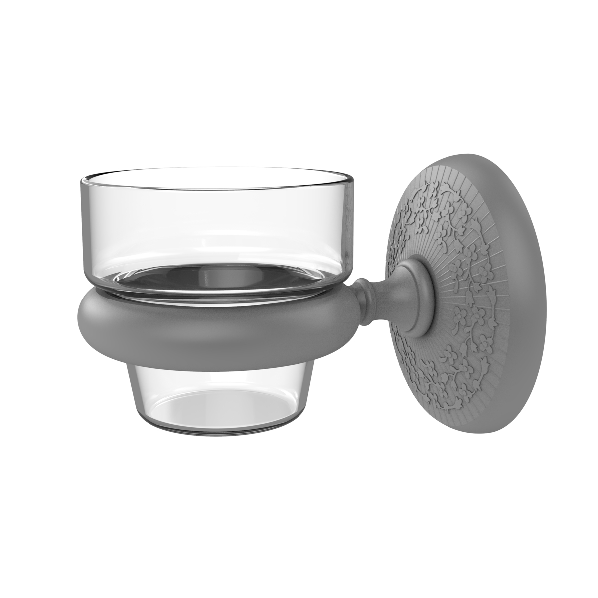 Picture of Allied Brass MC-64-GYM Monte Carlo Collection Wall Mounted Votive Candle Holder&#44; Matte Gray