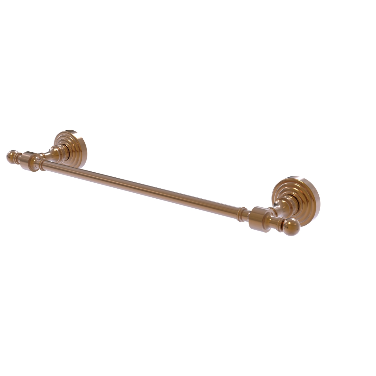 Picture of Allied Brass RW-31-24-BBR Retro Wave Collection 24 in. Towel Bar, Brushed Bronze