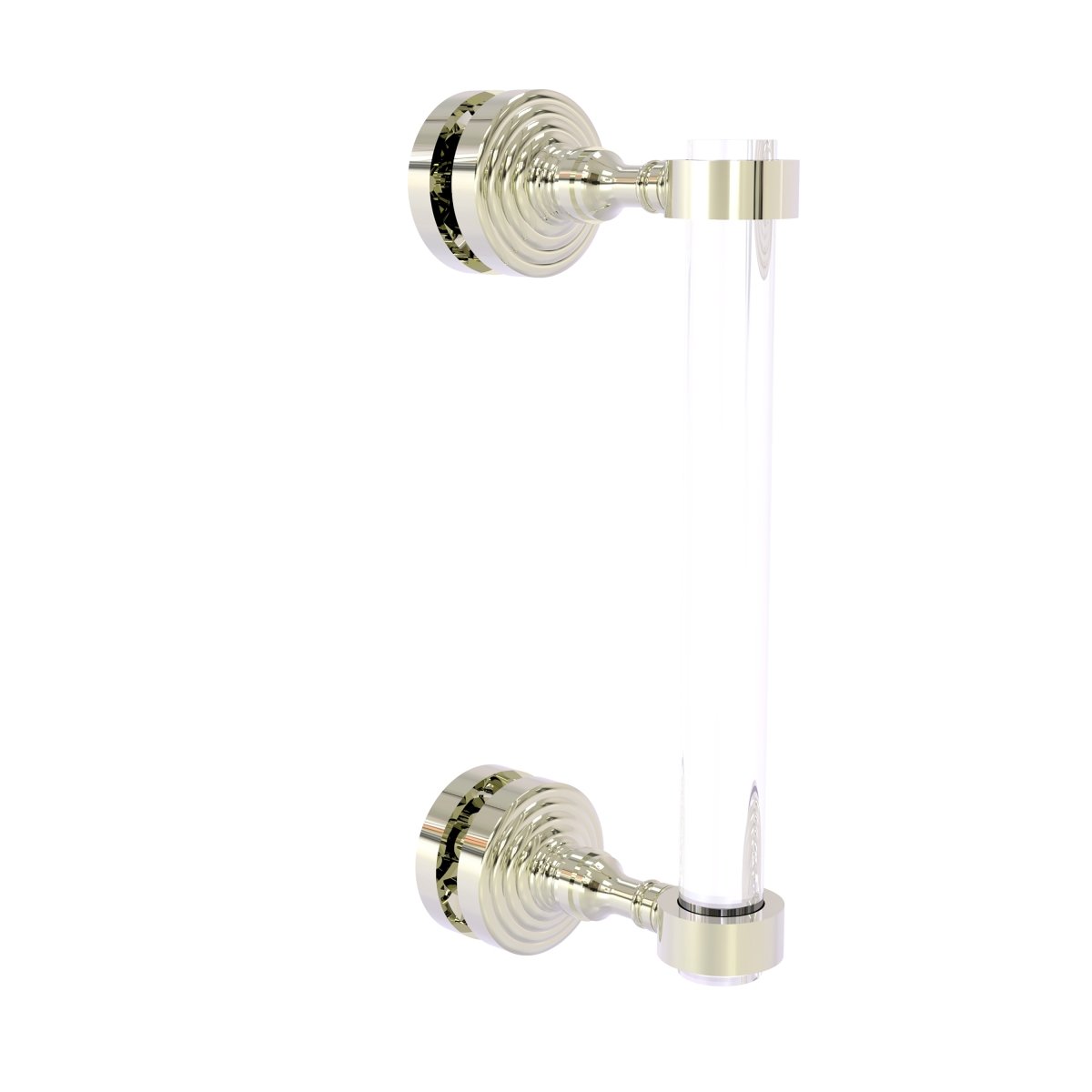 PG-407-8SM-PNI 8 in. Pacific Grove Collection Single Side Shower Door Pull, Polished Nickel -  Allied Brass