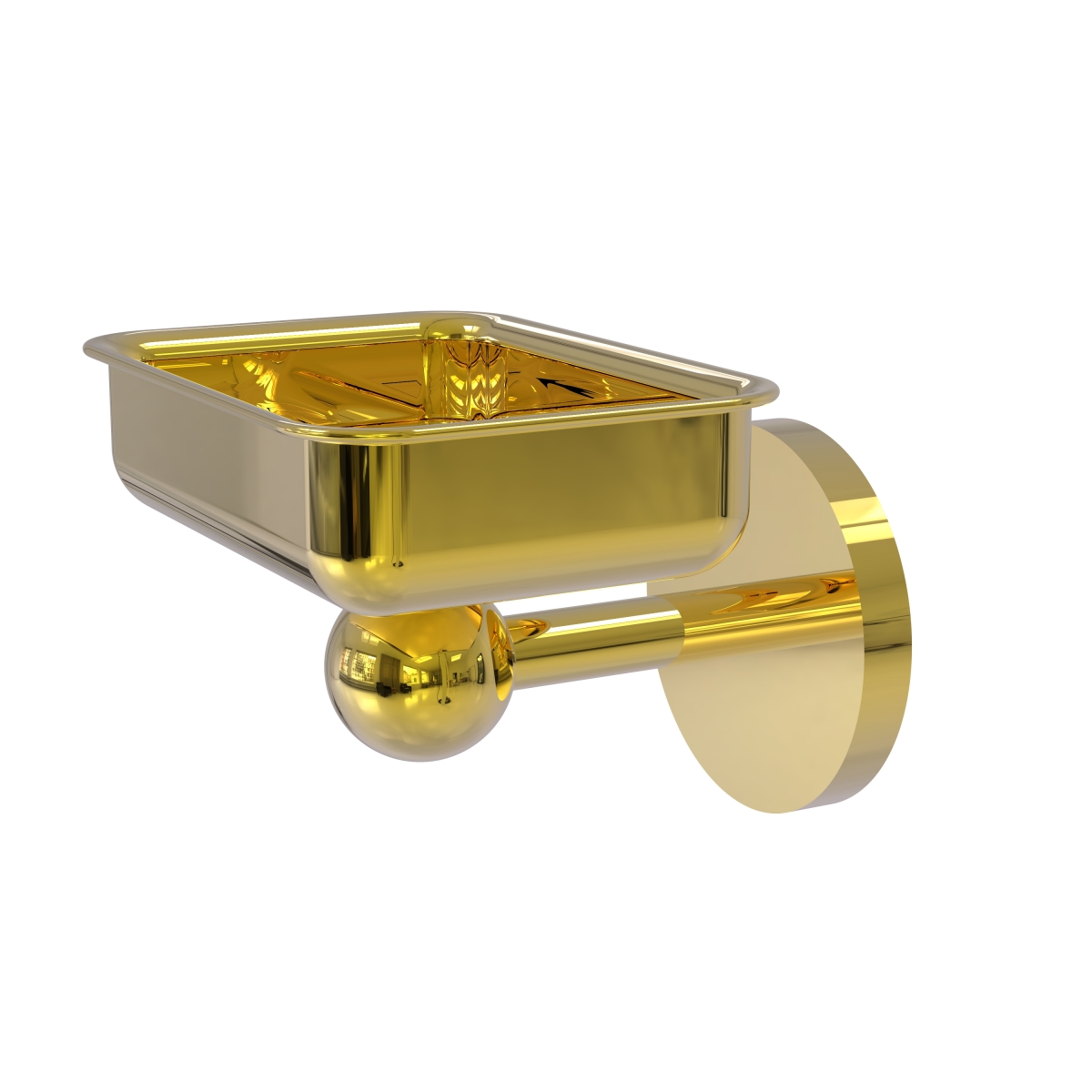 Picture of Allied Brass 1032-PB Skyline Collection Wall Mounted Soap Dish&#44; Polished Brass