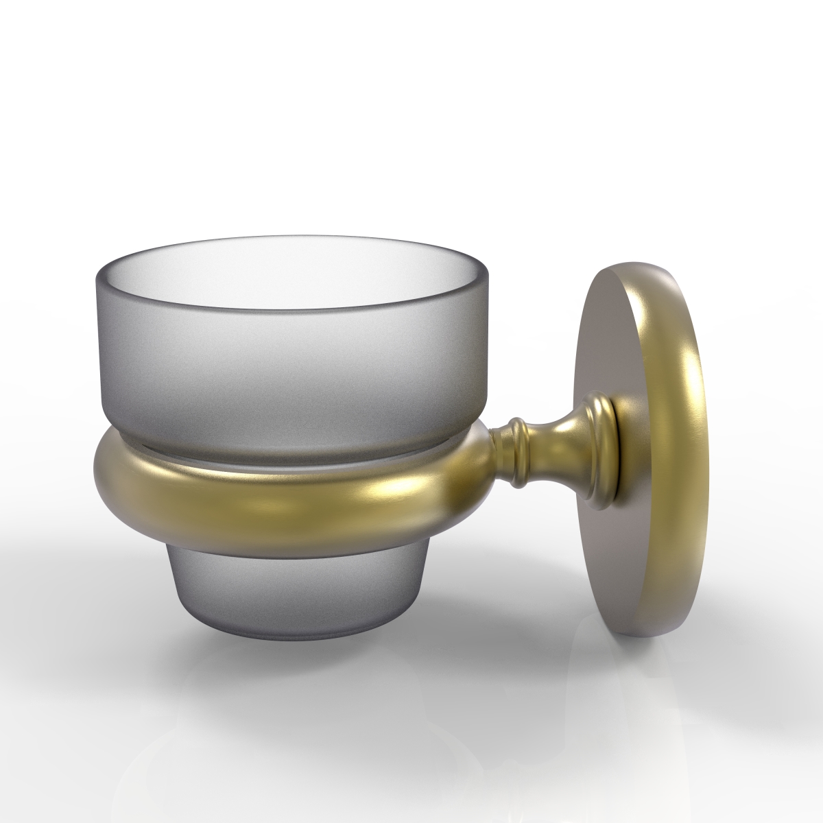 Picture of Allied Brass P1064-SBR Prestige Skyline Collection Wall Mounted Votive Candle Holder&#44; Satin Brass
