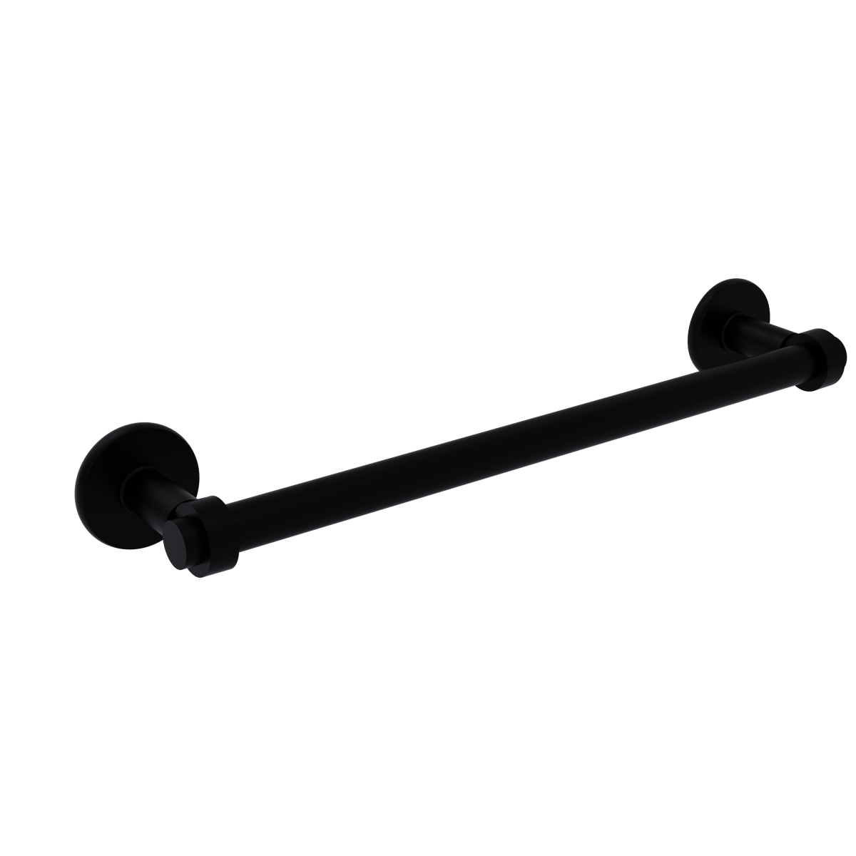 Picture of Allied Brass 2051-24-BKM Continental Collection 24 in. Towel Bar, Matte Black